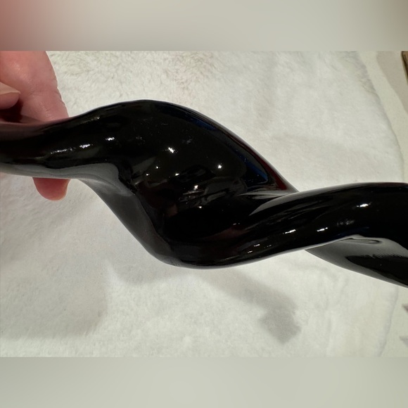 Anthropologie Glossy Twist Taper Candle - Picture 10 of 14